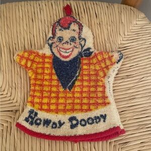 Vintage Howdy Doody Washcloth Hand Puppet